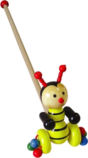 Dřevěná včelka na tyči BABU