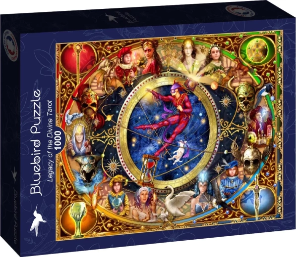 Bluebird puzzle Dědictví božského tarotu 1000 dílků