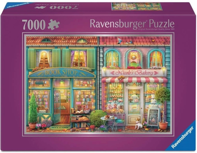 Ravensburger Puzzle Knihkupectví a pekařství 7000 dílků