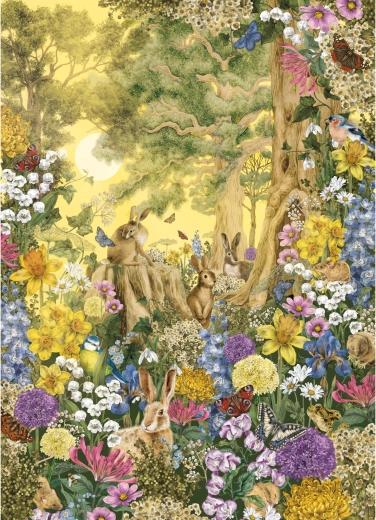 Puzzle Jarní úsvit 1000 dílků GIBSONS