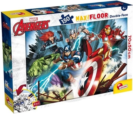 Lisciani Marvel puzzle maxi 150 dílků Avengers