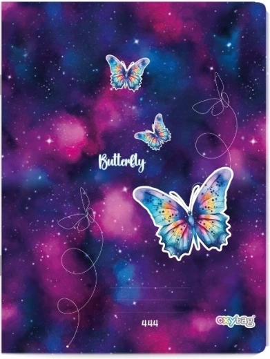 Sešit A4 linkovaný 40 listů Motýl