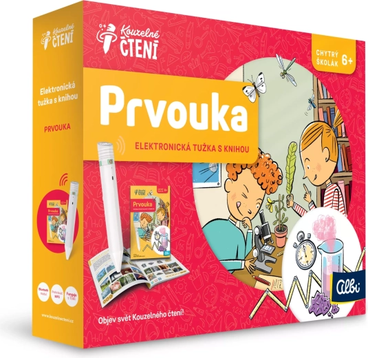 Albi kouzelné čtení – hovořící tužka 2.0 se sešitem Prvouka