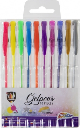 Sada gelových per 10 ks GRAFIX