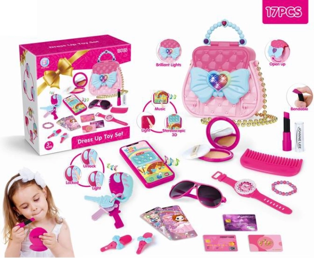 Sada krásy v kabelce se smartphonem