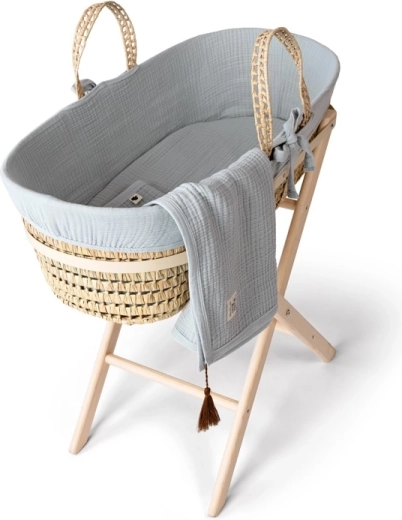 Funnababy kompletní mojžíšův koš s výbavou Dove grey
