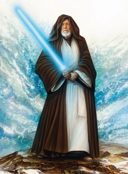 Puzzle SCHMIDT Star Wars: Mistr Jedi 1000 dílků