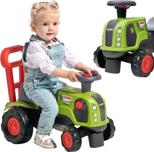 Falk odrážedlo traktor Baby Claas Arion 470 s klaksonem