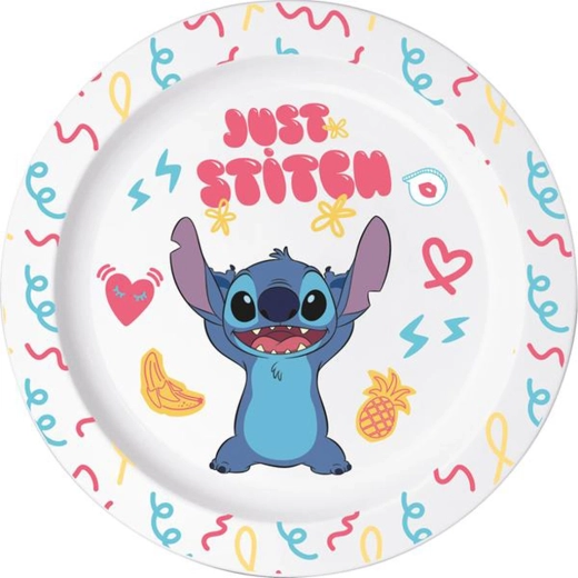 Plastový talíř STITCH 23,1 × 20,3 cm