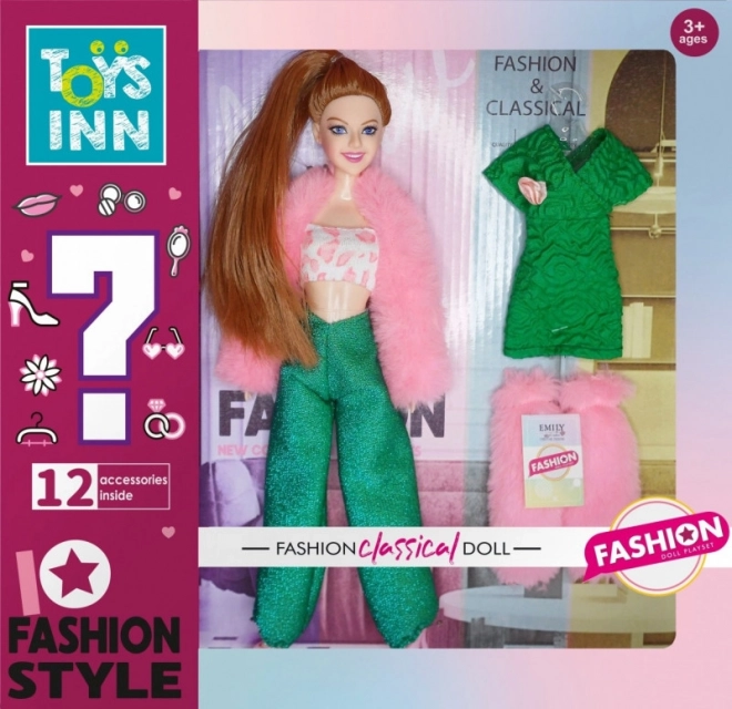 Panenka Emily Fashion růžová