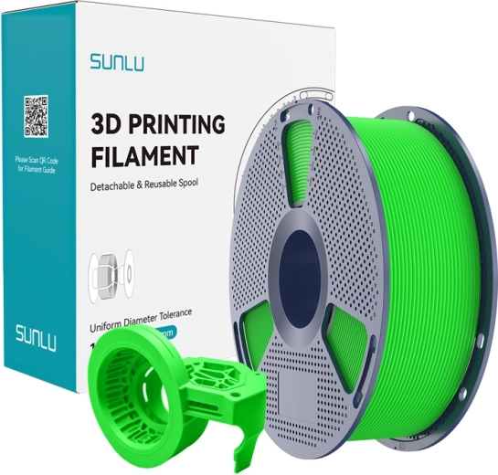Filament Sunlu PETG high-speed matte zelený