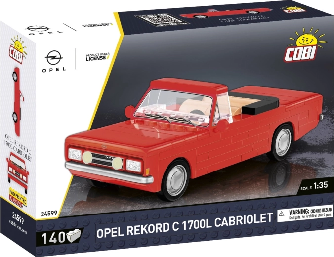 Cobi Opel Rekord C 1700L kabriolet 1:35 - 1 kus