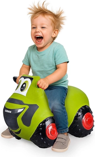 Skákací traktor Claas HoppyDoo s pumpičkou