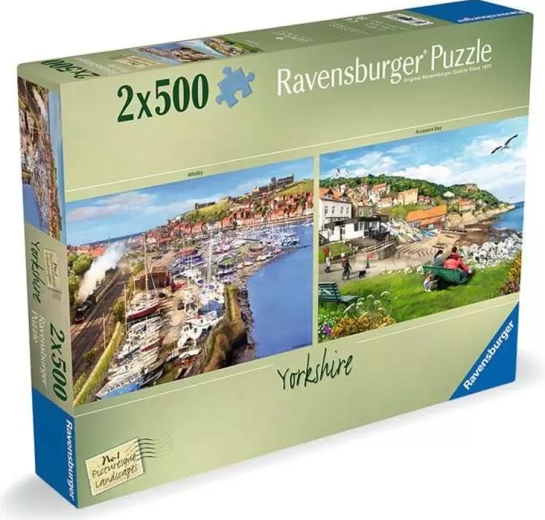Ravensburger puzzle malebné krajiny: Yorkshire 2x500 dílků