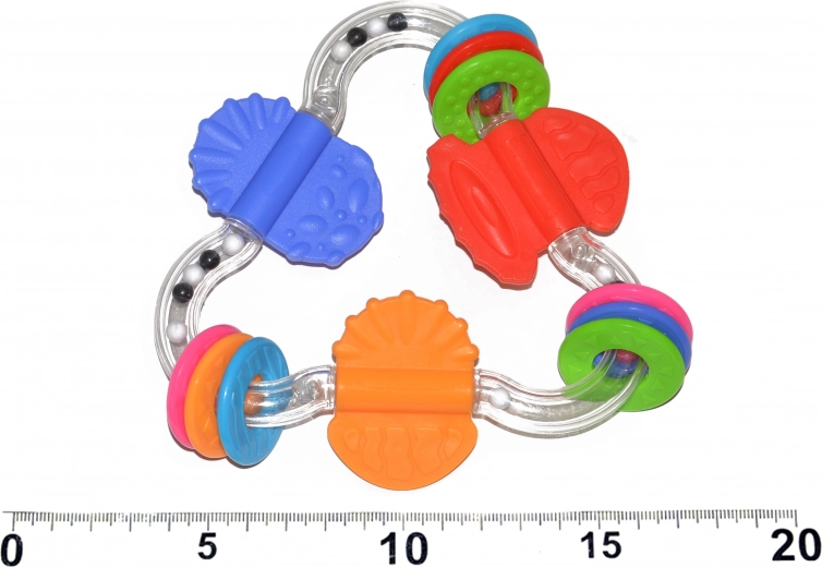 Chrastítko trojúhelník 14 cm MaaMaa