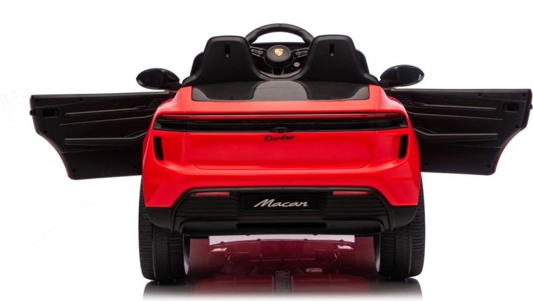 Elektrické autíčko Porsche Macan červené