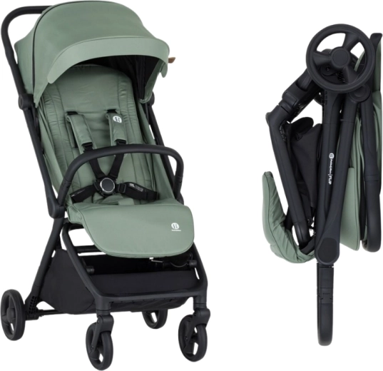 Petite&Mars sportovní kočárek Flip matcha green