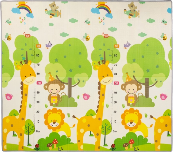 Chipolino dětská hrací podložka Džungle 113 × 113 cm