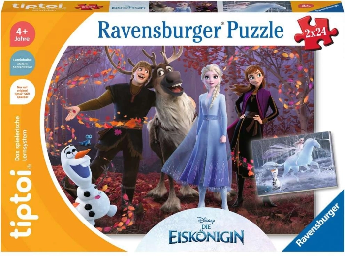 Ravensburger tiptoi Puzzle pro malé objevitele Ledové království - 1 kus