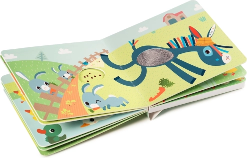 Lilliputiens - Hmatová a zvuková kniha Veselá farma