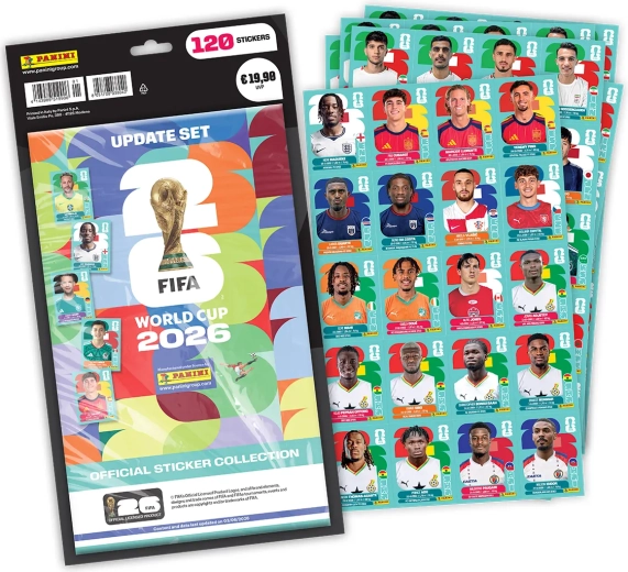 FIFA World Cup 2026 sticker collection – aktualizační set