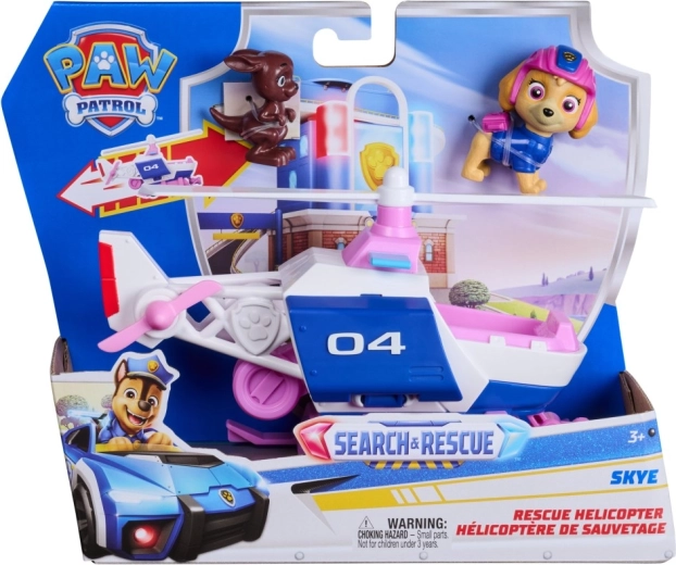 Tlapková patrola záchranná helikoptéra Skye s figurkami
