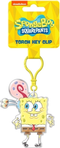 SpongeBob klíčenka se svítilnou