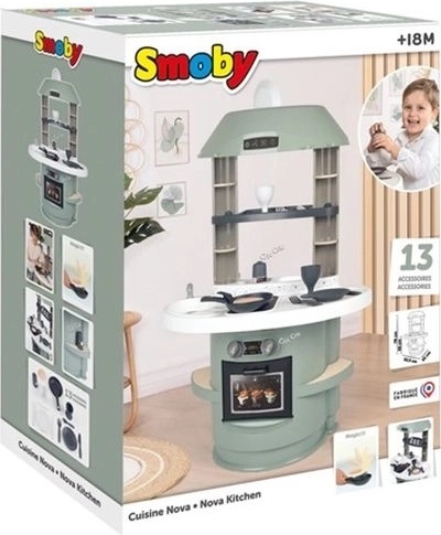 Smoby Nova dětská kuchyňka s elektronickými zvuky