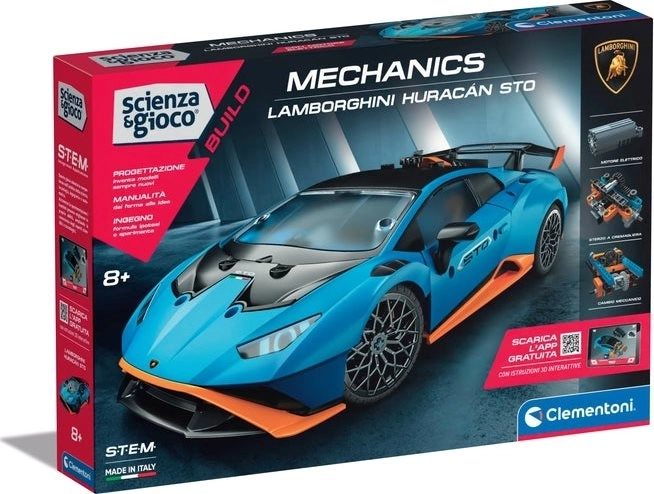 Clementoni Science & Play mechanická laboratoř Lamborghini Huracán STO