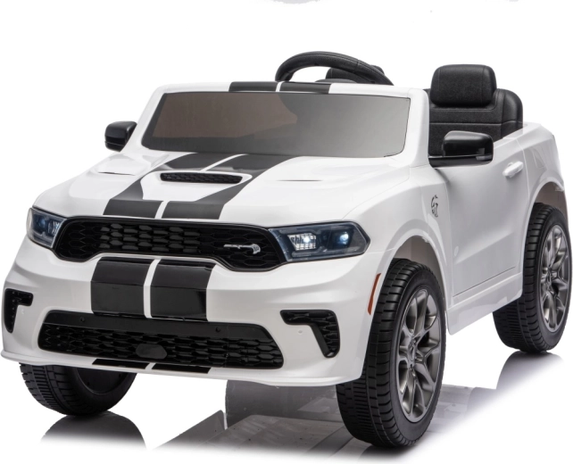 Dětské elektrické auto Dodge Durango bílé