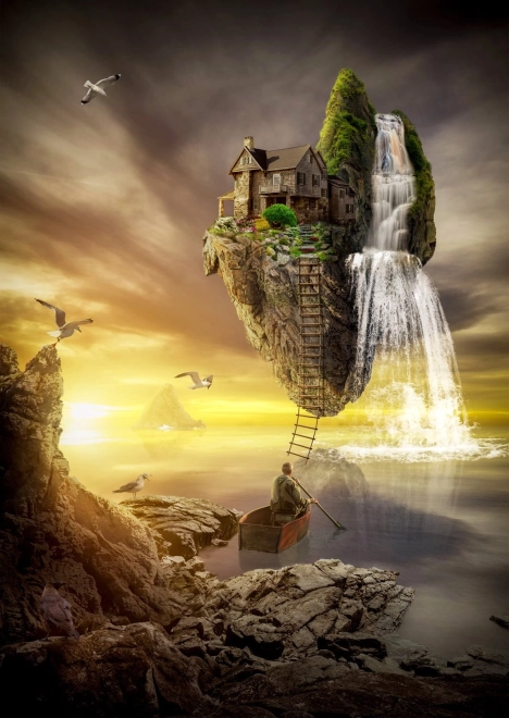 Enjoy puzzle magický ostrov – 1000 dílků