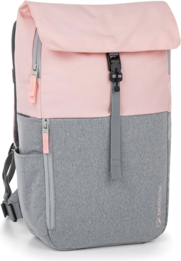 Bagmaster sunny 25 a městský batoh pastelově růžový