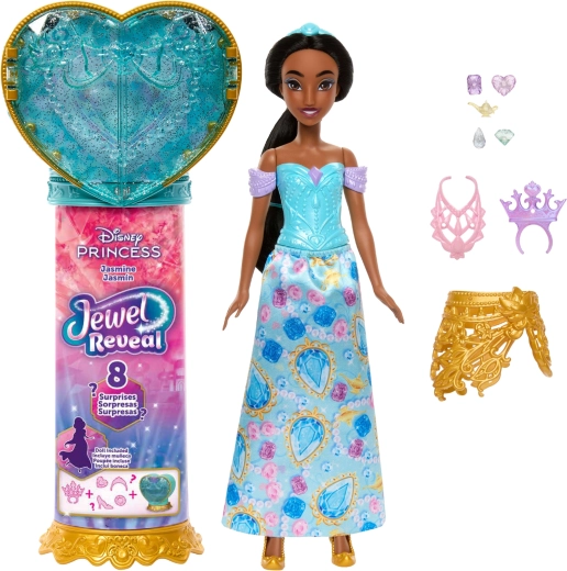 Mattel Disney Princess Jewel Reveal panenka Jasmína s doplňky
