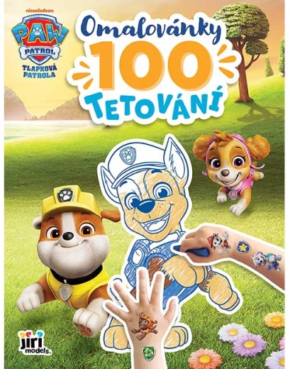 Omalovánky a 100 tetování Paw Patrol Tlapková patrola
