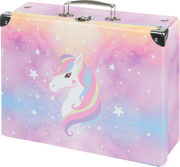 Skládací školní kufřík Rainbow Unicorn BAAGL