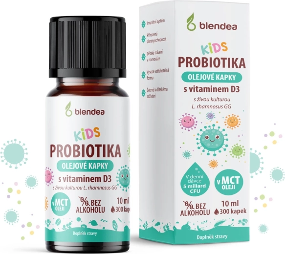 Blendea Probiotika pro děti s vitamínem D3 10 ml