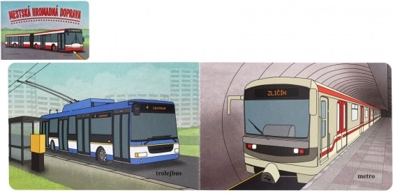 Dětská kniha Mestská Hromadná Doprava