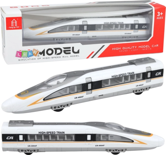 Vysokorychlostní vlak se světly, zvuky a otevíracími dveřmi