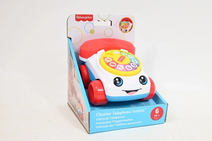 Fisher-Price tahací telefon na kolečkách pro batolata