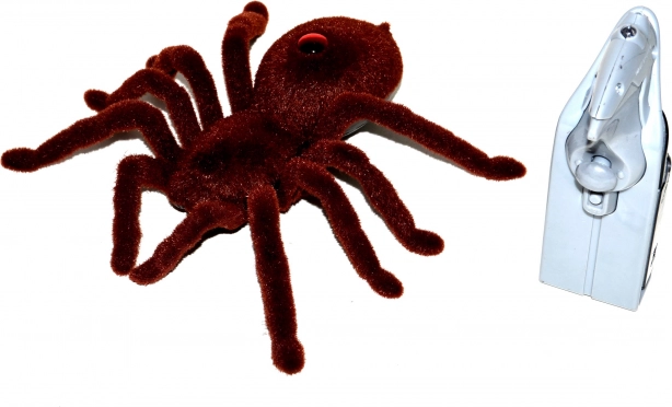 RC chlupatá tarantule na dálkové ovládání 15 cm