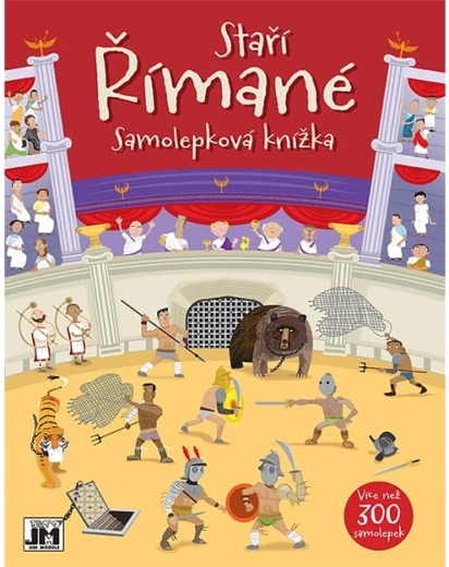 Velká samolepková knížka 5+ Římané