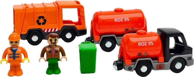 2Kids Toys sada komunálních vozidel s figurkami