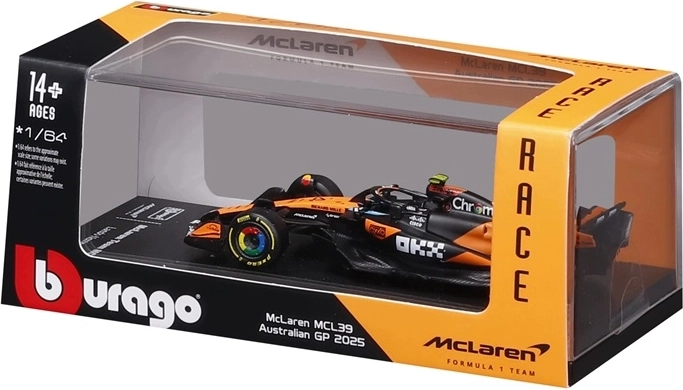BBU model F1 McLaren MCL39 Lando Norris 1:64