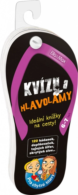 Kvízy a hlavolamy 6–7 let – zábava na cesty