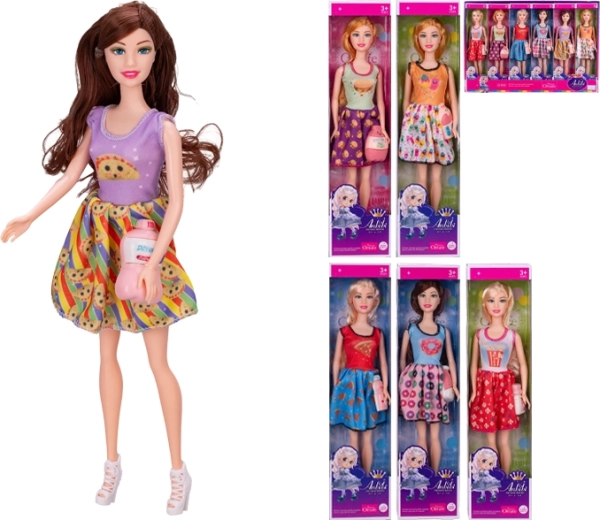 Panenka s lahvičkou 29 cm – různé pochoutkové varianty