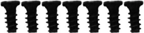 Šrouby pro Sparkle 2,6 × 6 mm, 10 ks