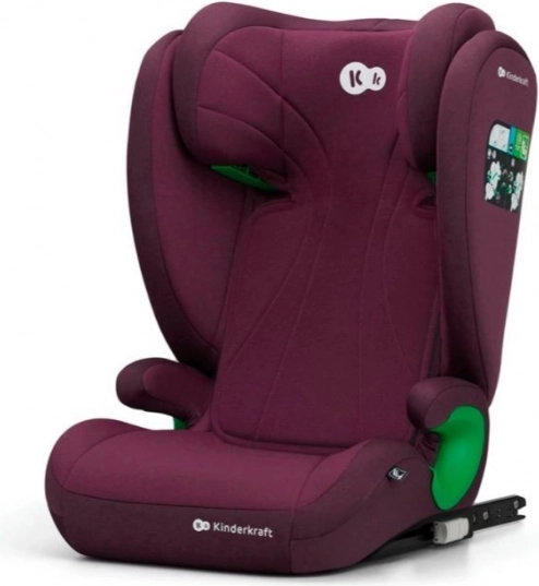 Kinderkraft autosedačka junior fix 2 i-Size 100–150 cm – Cherry