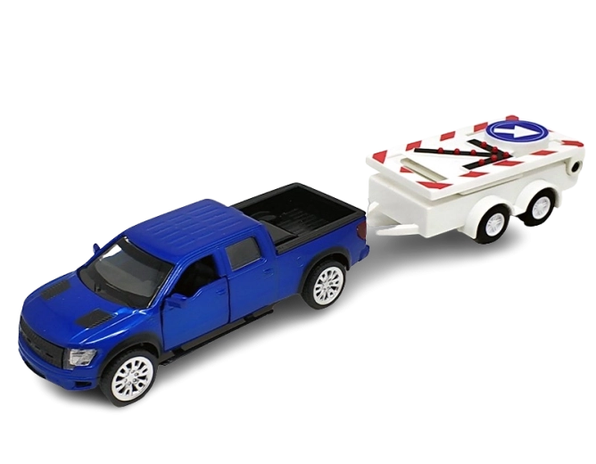Kovový model pick-upu Ford F-150 SVT Raptor 1:52 se světly a zvuky