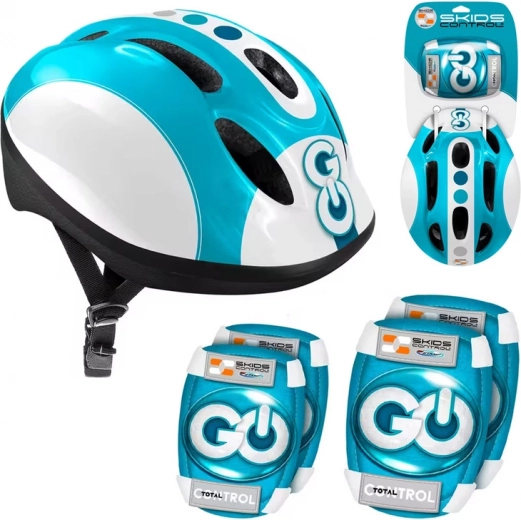 Dětská sada ochranného vybavení modrá