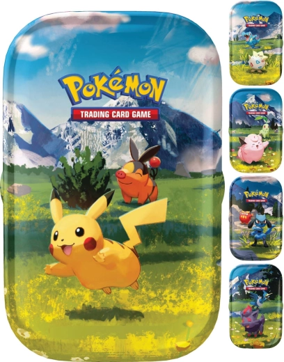 Pokémon TCG Ascended Heroes mini tin plechovka se 2 boostery - 1 kus
